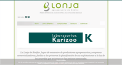 Desktop Screenshot of lonjabinefar.es