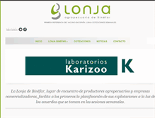 Tablet Screenshot of lonjabinefar.es